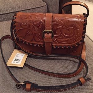 🌺 Patricia Nash Torri Crossbody - Burnished Tool